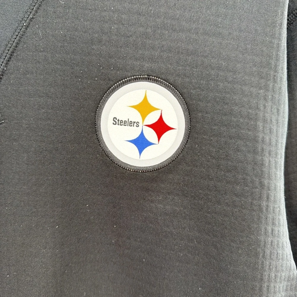 Pittsburgh Steelers Sweatshirt Mens Large NFL Football Pullover Therma Fit Nike